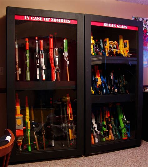 Ideas For Nerf Gun Rack Pin On Nerf Gun Rack I Looked Into Using