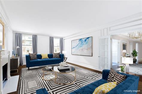 A fabulous choice to bring pizzazz and striking color to room decor. 1148 Fifth Avenue # 14C Carnegie Hill, Manhattan'de ...