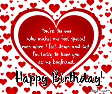 Birthday Wishes For Boyfriend Happy Birthday Messages For Him