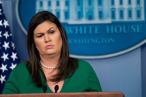 Opinion Sarah Huckabee Sanders Wants You To Know She Was Not