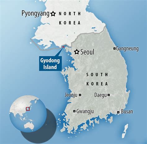 North korea and south korea were originally divided across the 38th parallel, then later, along the demarcation line. South Korean island where people more in tune with North ...