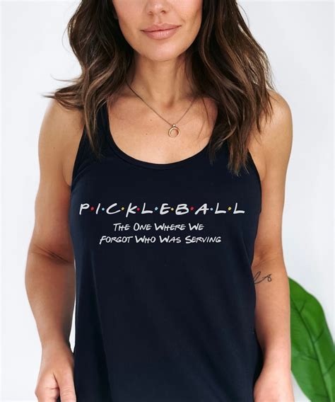 Pickleball Tank Friends Pickleball Tank Top Pickleball Etsy