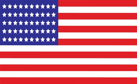 American Flag Vector Png Us Flag 50 Stars Free Transparent Png