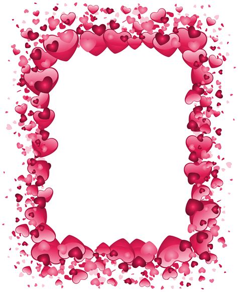 Valentine Heart Page Border Images And Photos Finder