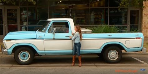 Vintage Ford F 150 Ranger Helps Give Business A New Look