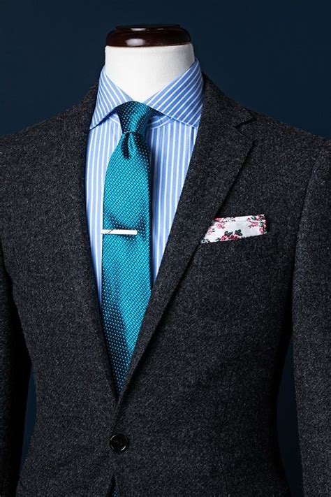 Turquoise Silk Buton Tie Mens Neckwear Ties Mens Mens