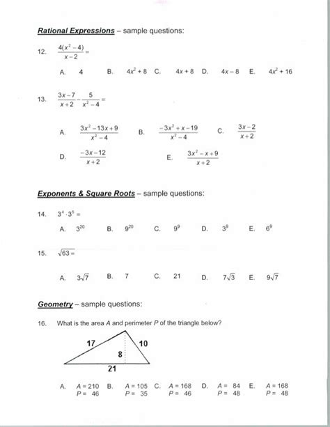 38 9th Grade Math Worksheets Printable Algebra