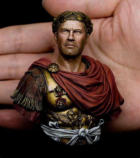 Gaius Julius Caesar 110 Bust From Nutsplanet Romulo Y Remo Gaius