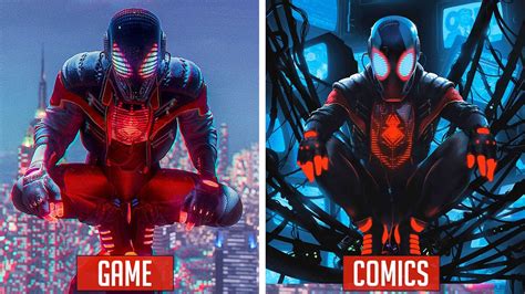Marvels Spider Man Miles Morales Comics And Movies Origins Of Every