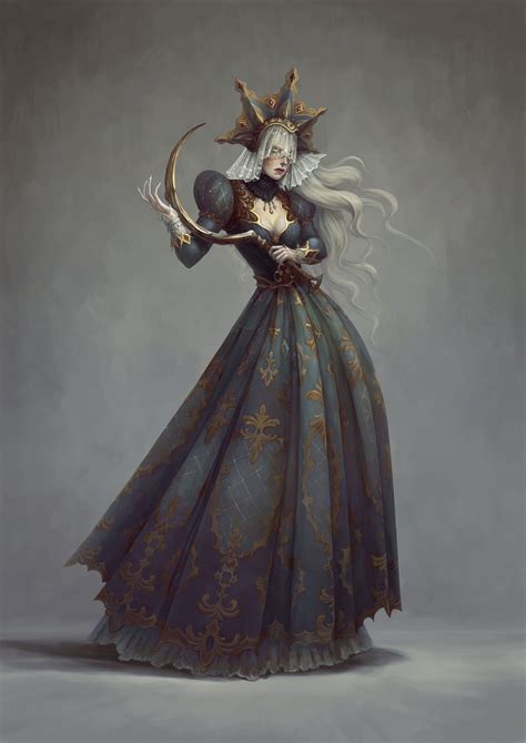 Artstation Undead Priestess Daria Ovchinnikova Rpg Character