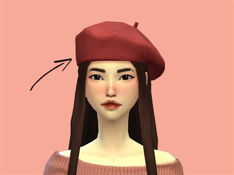 The Sims Resource City Living Beret