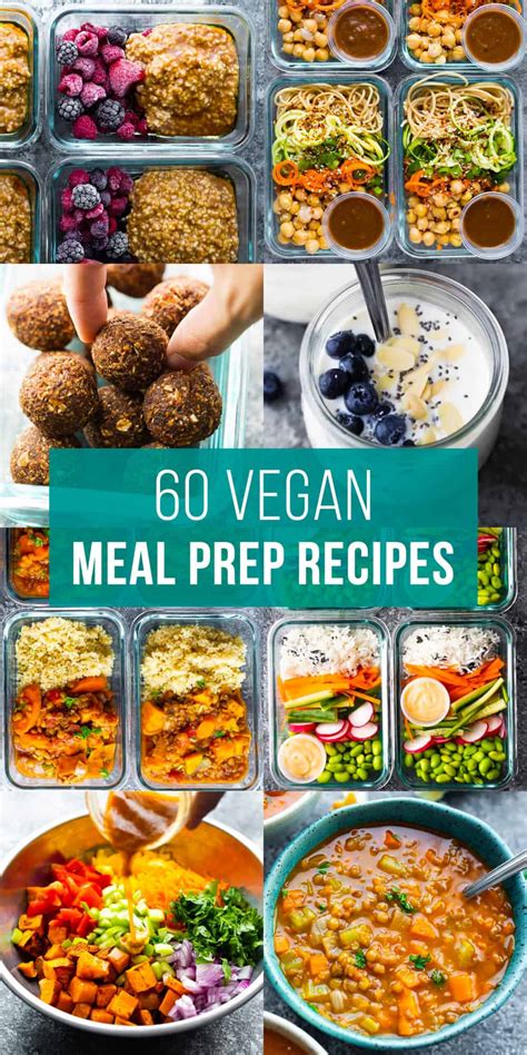 60 Vegan Meal Prep Recipes Sweet Peas And Saffron