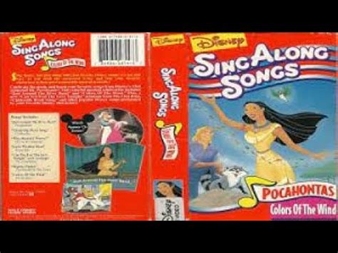 Disney Sing Along Songs Pocahontas Colors Of The Wind Can You Feel The Love Tonight Youtube