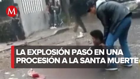 Hombre Pierde El Pie Por Explosión De Pirotecnia En Veracruz Youtube