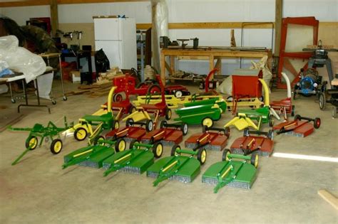 Custom Built Equipment For Pedal Tractors Pedal Tractor Tractor Toy
