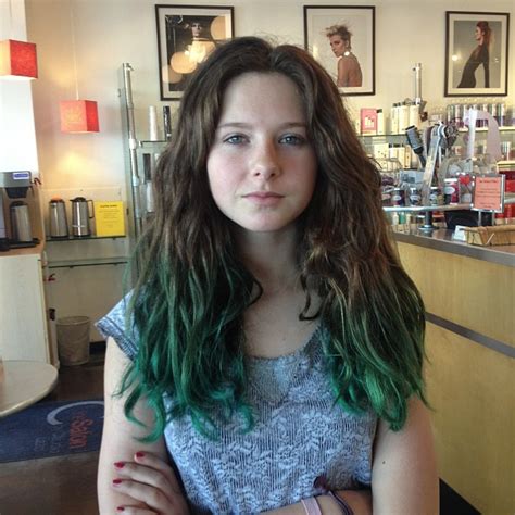 The Green Hair Is Part Of The Strategy Jessica Gottlieb