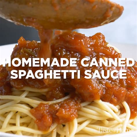 The Best Homemade Canned Spaghetti Sauce Recipe Artofit
