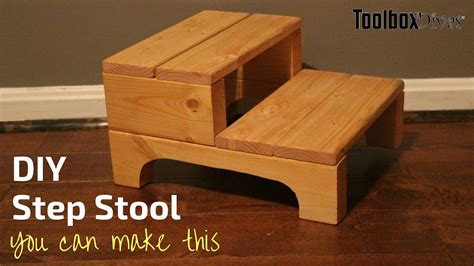 How To Build A Step Stool Youtube