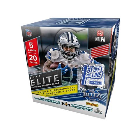 Shop our huge catalog and enjoy free shipping on domestic orders over $199! 2019 Panini Donruss Elite Football Hobby Box - 1st Off The ...