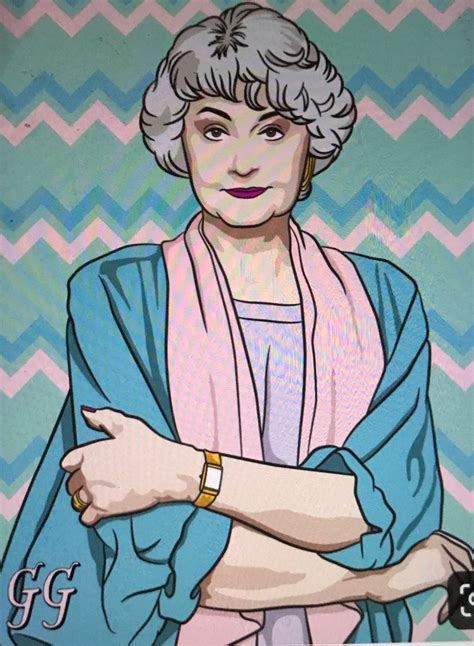 Ms Doubtfire Arthur Cartoon Dorothy Zbornak Celebrity Caricatures Betty White Old School