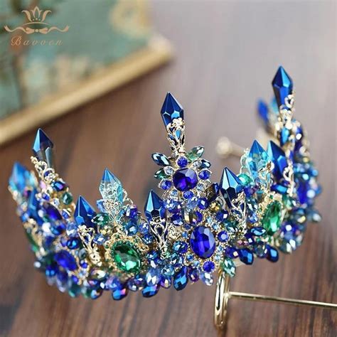 Inspired Blue Mermaid Tiara Tiaras And Crowns Pretty Jewellery