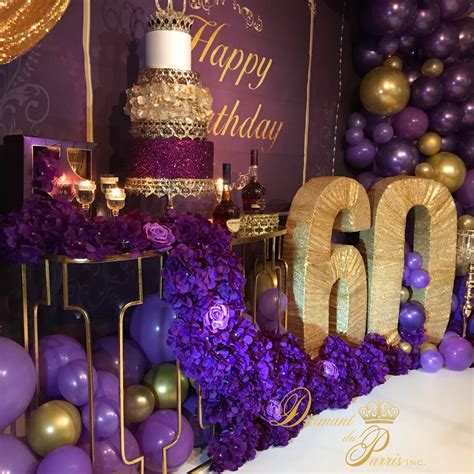 Purple 50th Birthday Party Decorations Birthday Cake Images