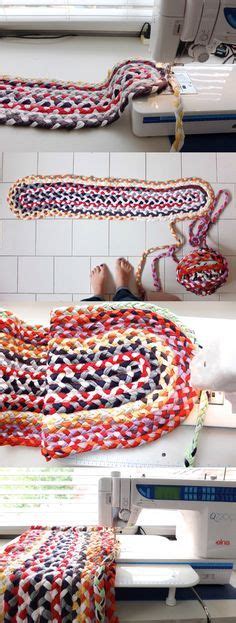 Upcycle Style Braided T Shirt Rug My Poppet Makes Braided Rug Diy