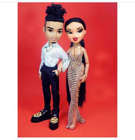 Couple Goalssss🥵🥶🥺🥴 Boy Bratz Dolls Bratz Doll Makeup Black Bratz