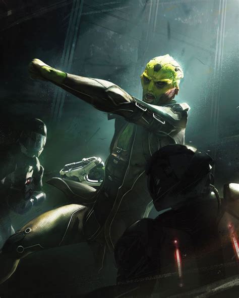 Thane Krios Pictures And Characters Art Mass Effect 2 Mass Effect