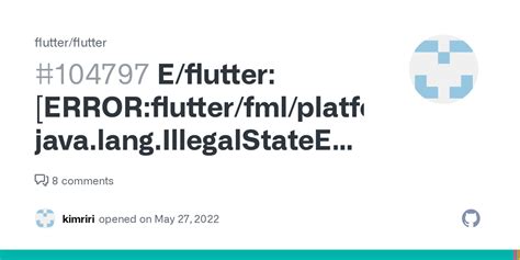 E Flutter Error Flutter Fml Platform Android Jni Util Cc Java