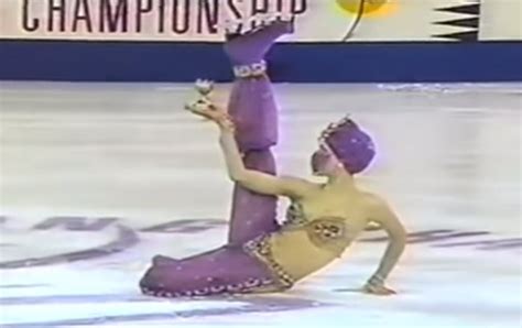 Empress Of Ice Oksana Baiul Performs Dreamy Figure Skating Routine In