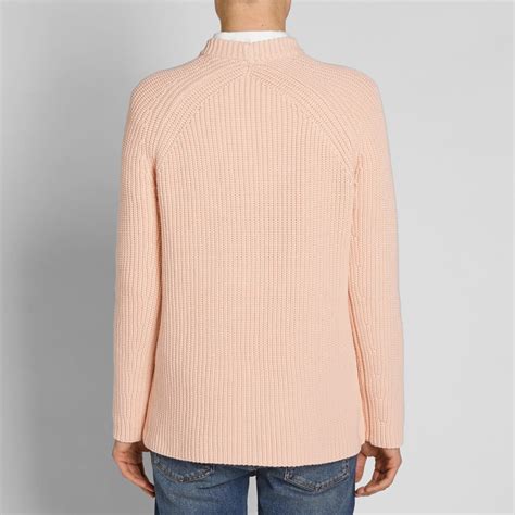 Originally established as a creative consultancy, acne studios was born when jonny johansson started designing jeans, which were an. Acne Studios Katan Heavy Rib Knit Pale Dusty Pink | END.
