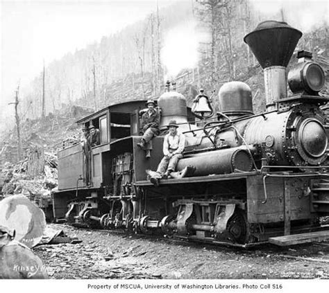 Clemons Logging Companys Two Truck Shay Locomotive 2 Near Melbourne