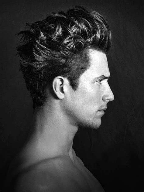 If your hair is thick and pin straight, all you have to do is to use a medium hold texturizing cream to work the pieces in 30. 75 Men's Medium Hairstyles For Thick Hair - Manly Cut Ideas