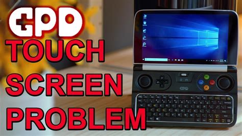 Gpd Win2 Touch Screen Issue Youtube