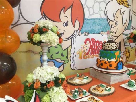 Flintstones Pebbles And Bamm Bamm Theme Party Decoration 3 Venuemonk Blog