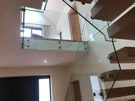 Our Top Frameless Indoor Stair Glass Balustrade Ideas P And P Glass