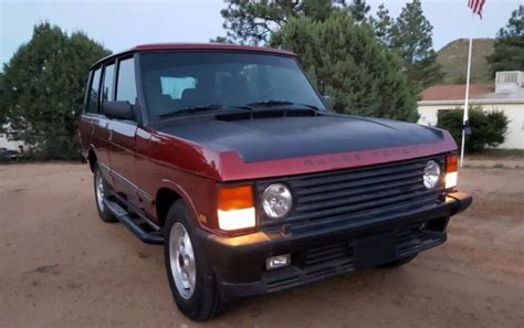 1987 Range Rover Classic Rust Free Gorgeous Custom Candy Apple Red