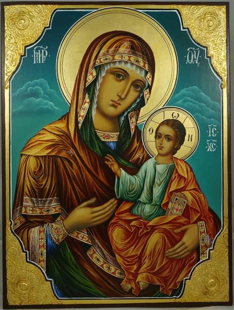 Virgin Mary The Guide Hand Painted Orthodox Icon Religious Images