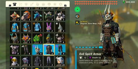 Every Armor Set In The Legend Of Zelda Tears Of The Kingdom What