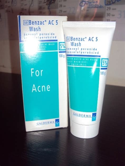 Galderma Benzac Ac5 Water Based Wash For Acne Review Beauty