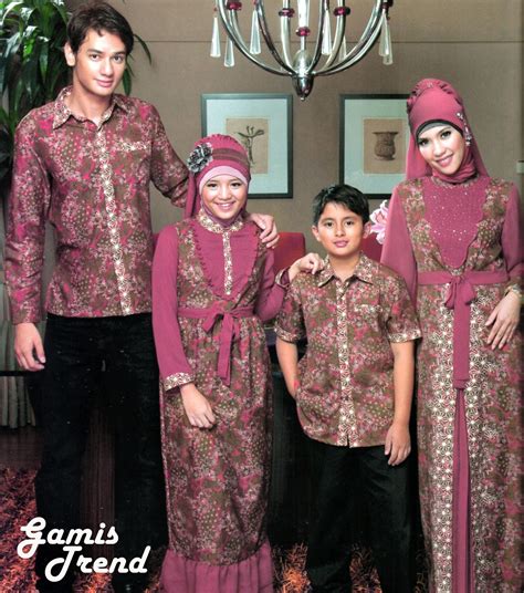 Contoh Model Baju Batik Muslim Anak Terbaru 2017 Rancangan Baju