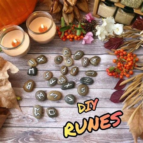 How To Make Your Own Runes Video Runes Wiccan Crafts Wicca Runes