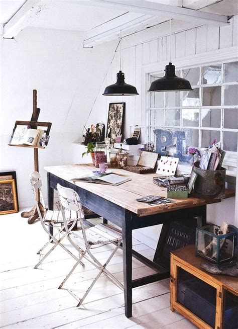 The Industrial Style Home Office