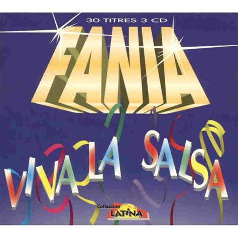 Fania All Stars Viva La Salsa Cd X 3 For Sale On