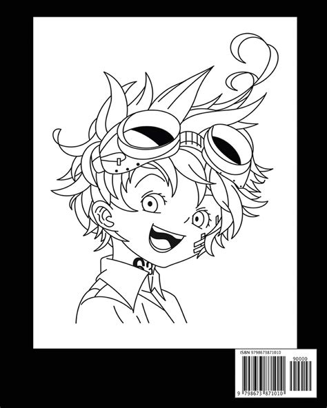 Promised Neverland Coloring Pages Coloring Home
