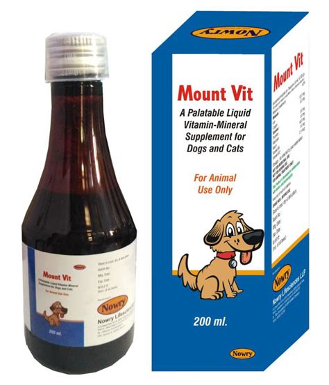 Mount Vit Syrup 200 Ml Dog Nutritional Supplement Buy Mount Vit Syrup