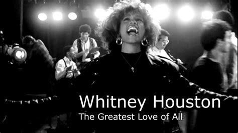 Whitney Houston The Greatest Love Of All Cover Mix Youtube