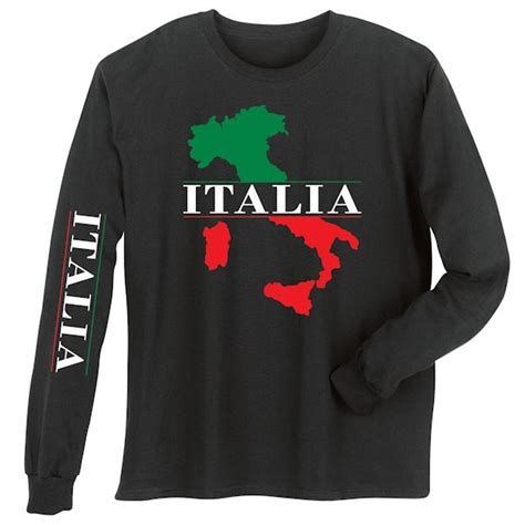 Wear Your Italia Italian Heritage T Shirt Or Sweatshirt What On Earth
