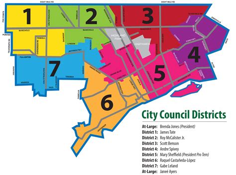 City Council At Large City Of Detroit